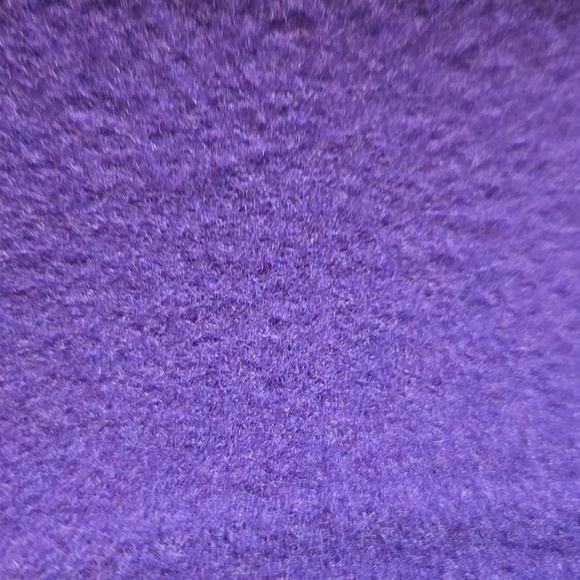 Talbots-Wool blend purple short button down front jkt Sz 2P - Picture 3 of 7